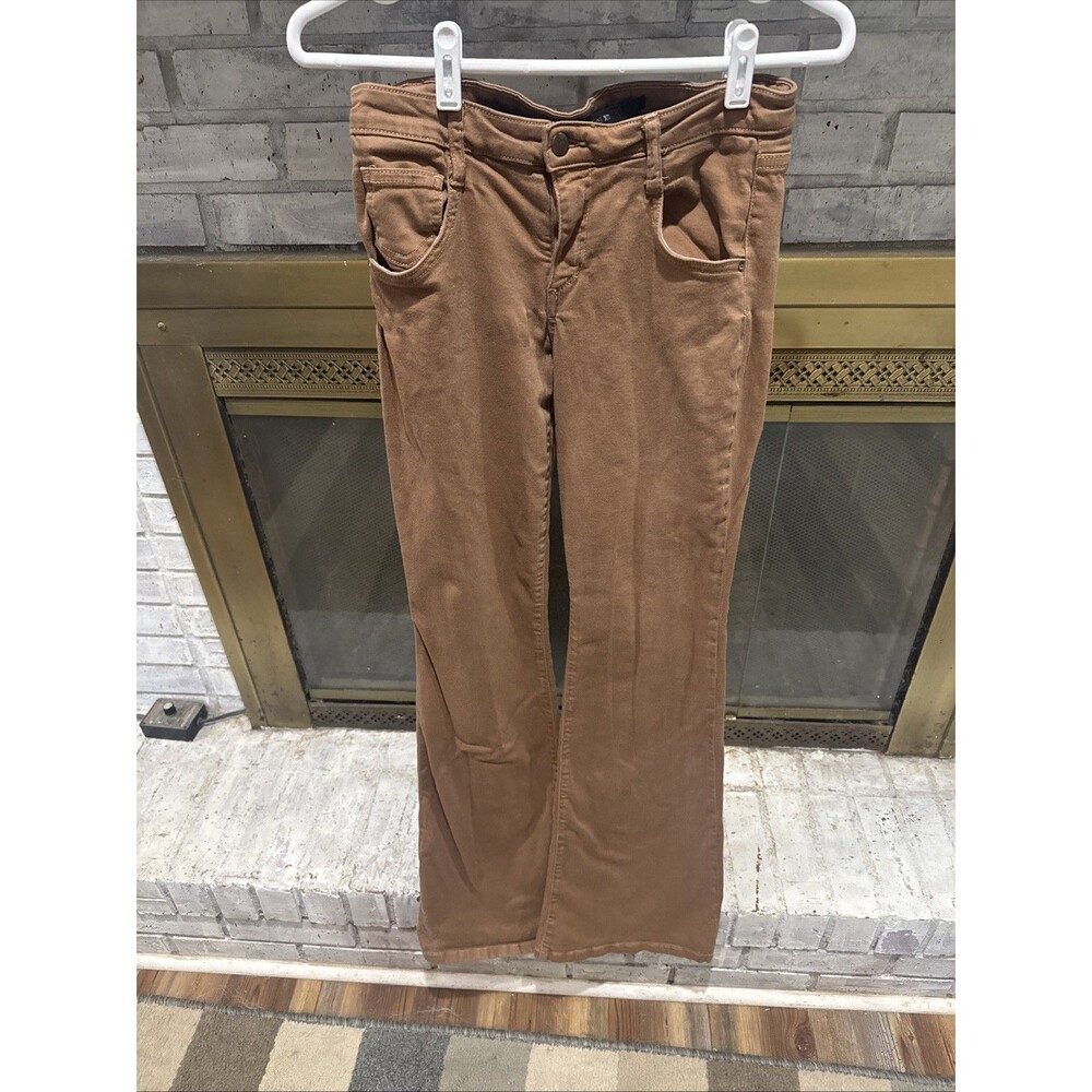 JOE'S The Visionaire Flare Jeans in Walnut Size 28
